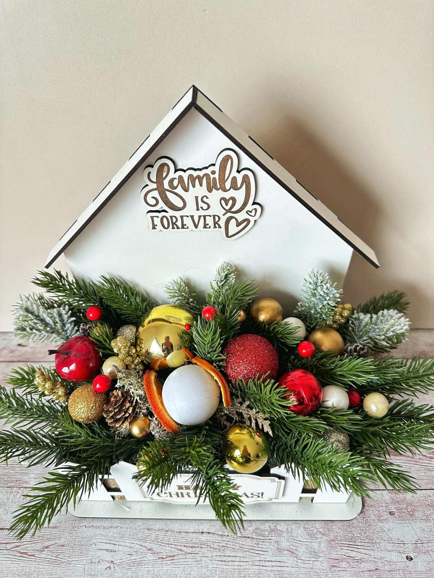 Decoratiune de Craciun Family is Forever - imagine 2