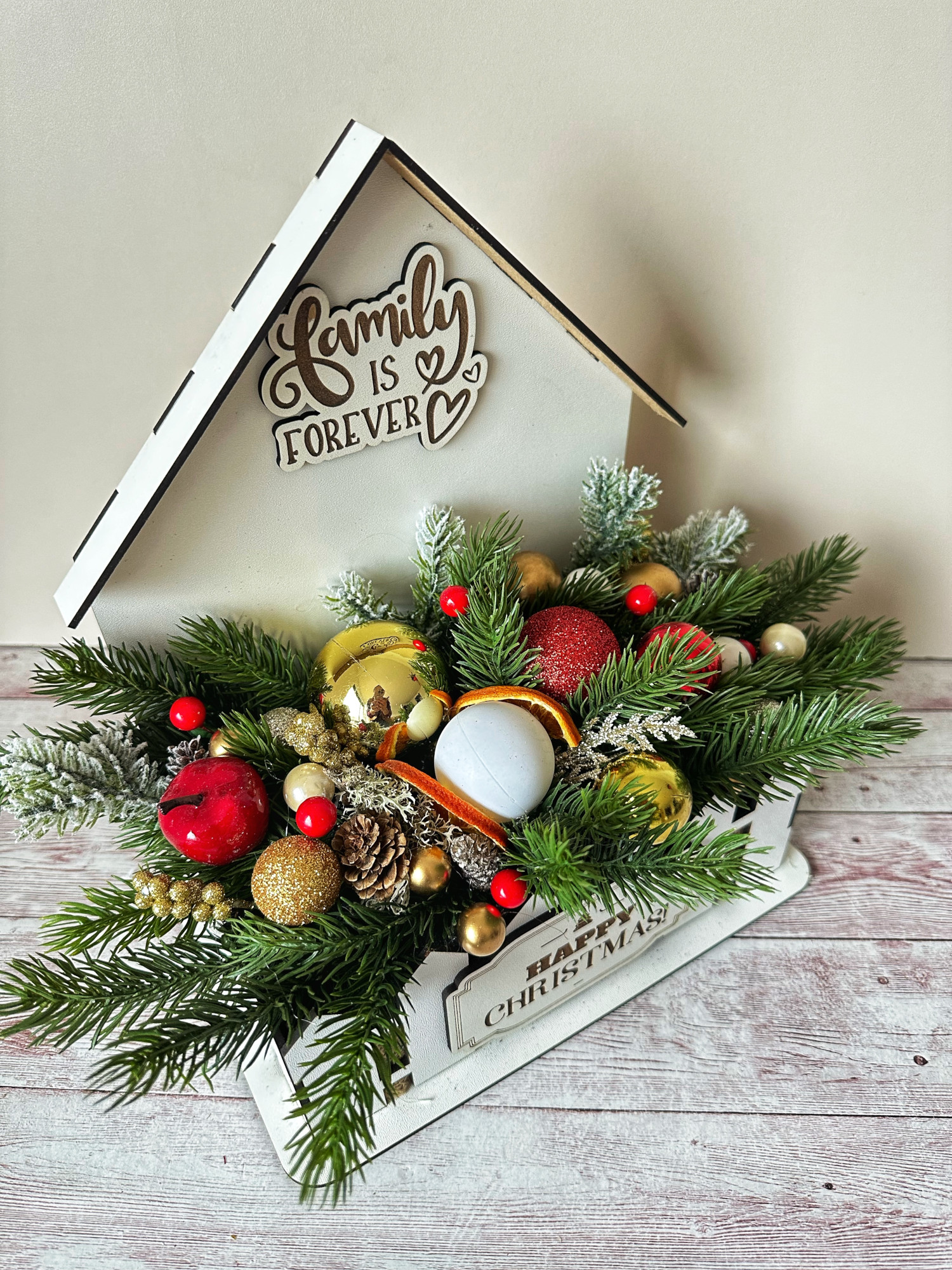 Decoratiune de Craciun Family is Forever - imagine 4