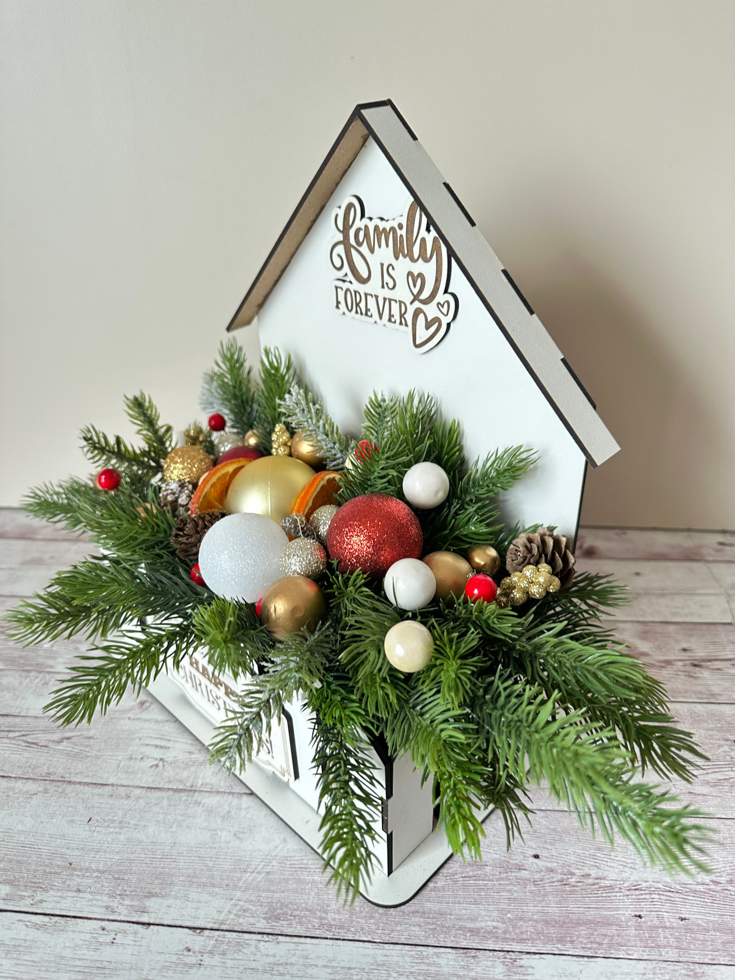 Decoratiune de Craciun Family is Forever - imagine 3